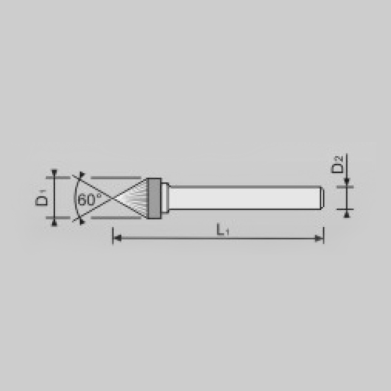 Forma SJ-60°Cónica