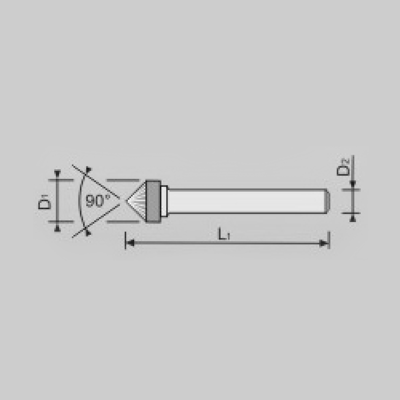 Forma SK-90°Cónica